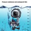 40m Waterproof PC Case Underwater Housing Diving Shells Protective Cover for 360 X3 Action Camera Replacement Accessory