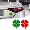 1 Х Металлический Четырехлистный Клевер Логотип Эмблема Хвост Автомобиля Наклейка Автомобильный Задний Багажник Значок Наклейка