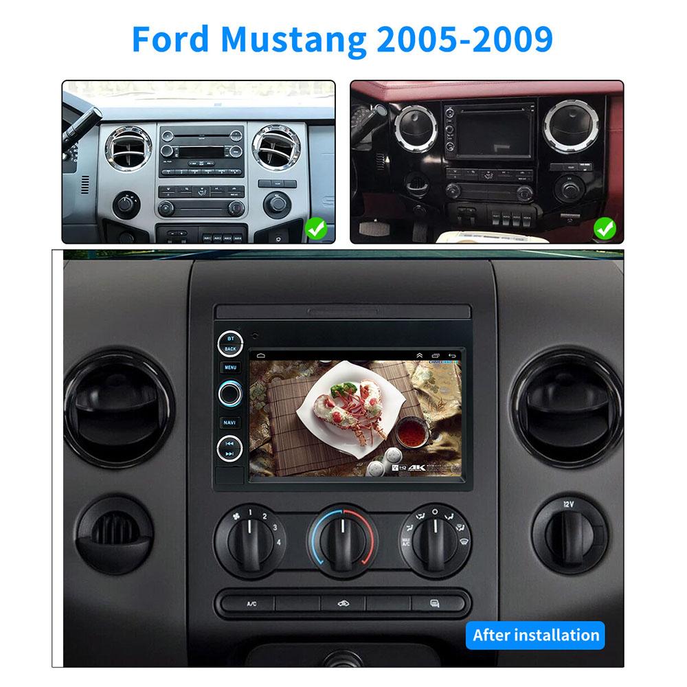 7 Inch Android 13 For Ford F150 2005-2009 No DVD Car Wireless Carplay & Android Auto With IPS Touch Screen 4G WIFI BT 5.0