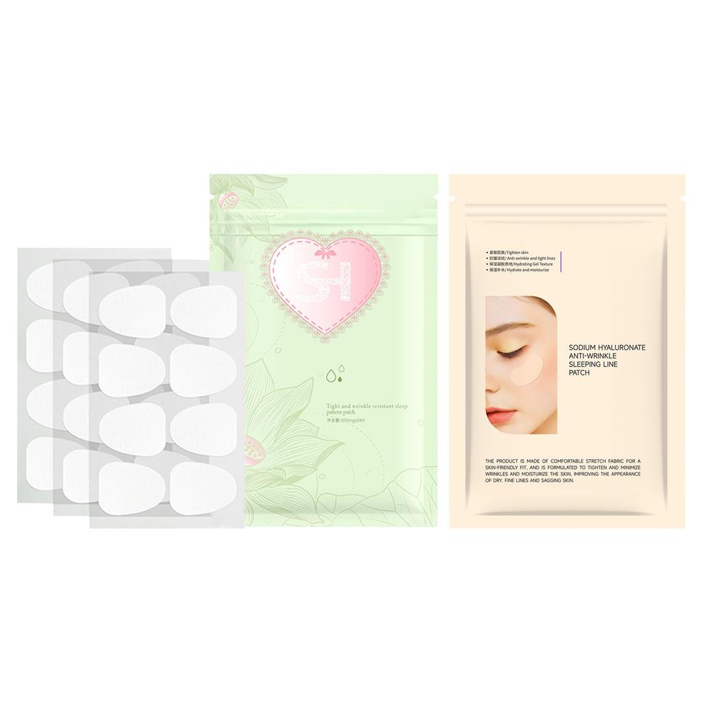 Наклейка на лоб гидрогелевый пластырь для сна сычуаньский узор против морщин гладкий лоб 2 шт