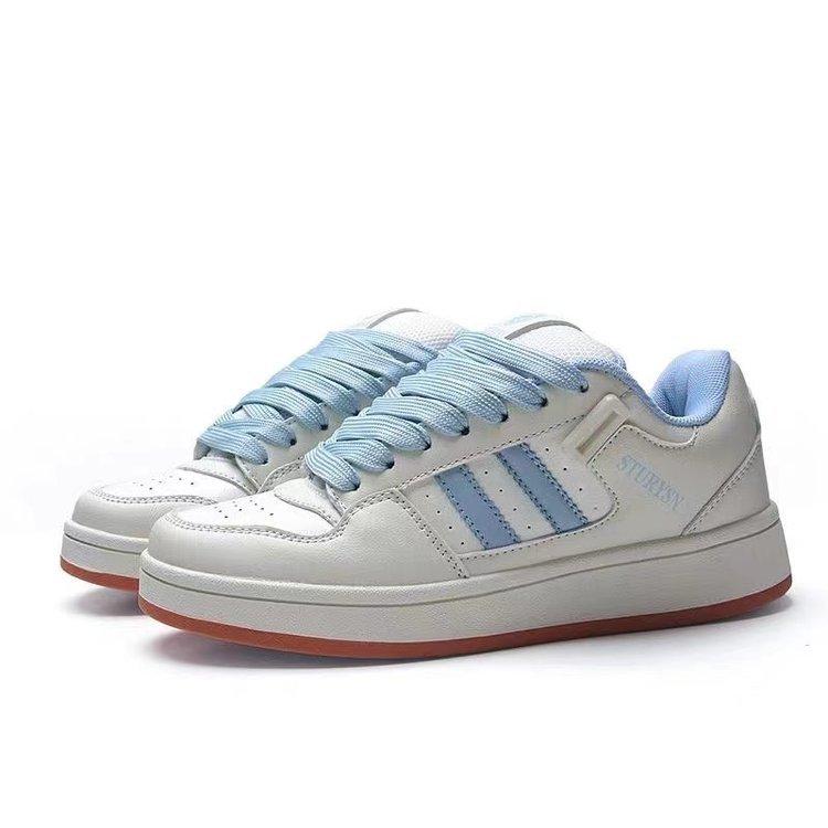 2024 новая студенческая ниша для отдыха женские белые кроссовки трендовая корейская версия ins уличная съемка ретро цветовая гамма кеды женские