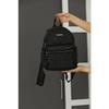 Women's Quilted Backpack Black