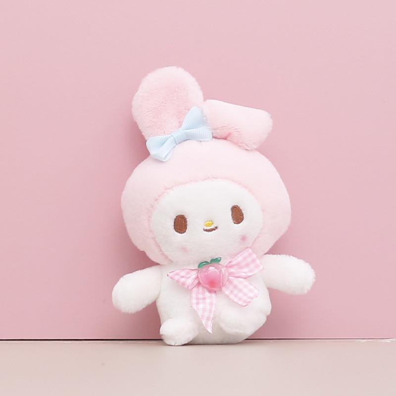 Cute My Melody Plush Doll With Super Soft Short Plush Material And Pp Cotton