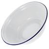 Chicken Breader Bowl Old-fashioned Enamel Home Curled Edge Vegetable and Fruit Basin Soup Bowls