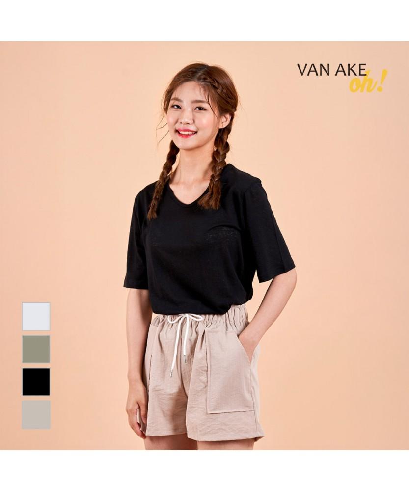 VANAKE Linen T-Shirt_Oa95Tsm116Z