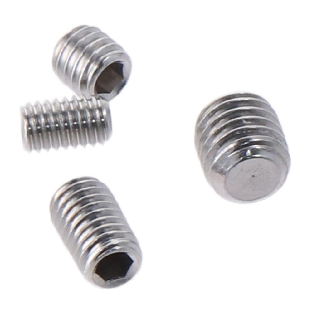 200pcs 10 Size Allen Head Socket 304 Stainless Steel Drive Cup-Point Set Grub Screws  Machine Meter