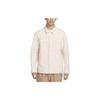Sportswear Style Essentials Solid Polo Shirt Woven Jacket Men Jackets Light-Ivory FN0463-118