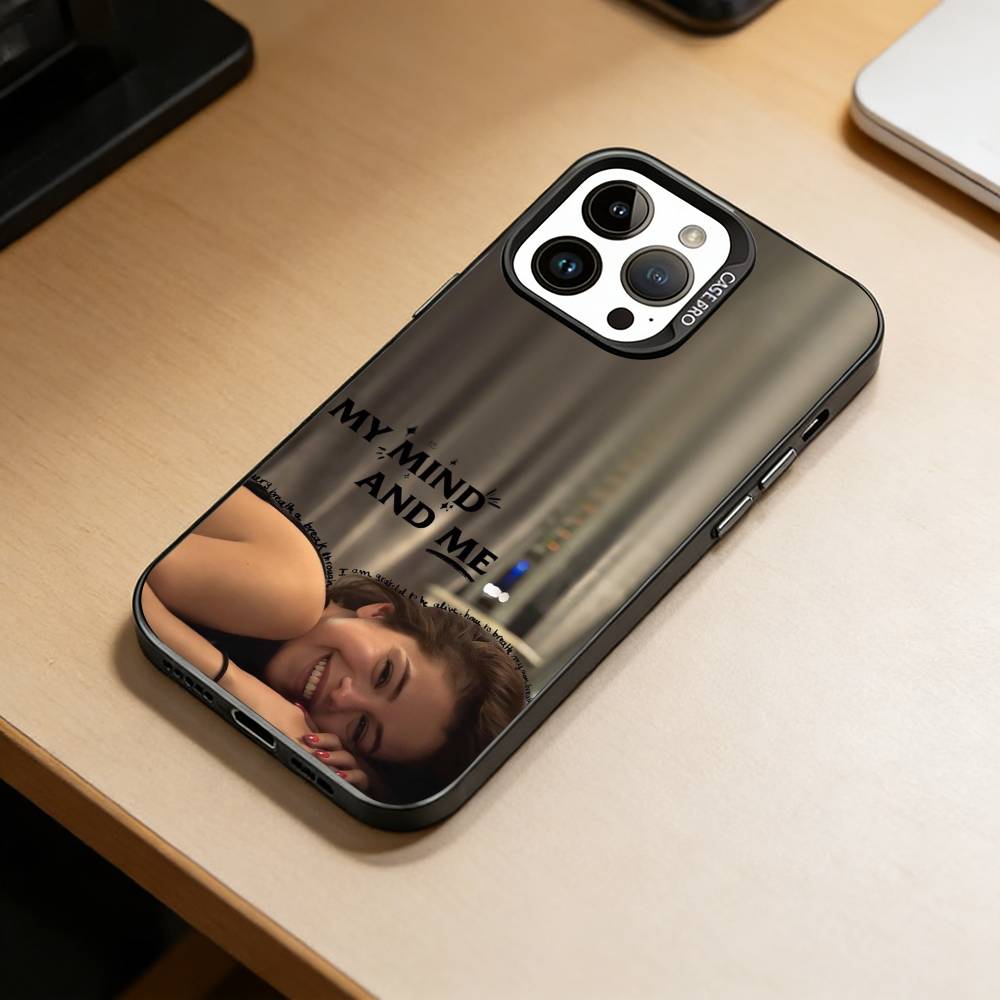 S-Selena G-Gomez Чехол для телефона для iPhone 17,16,15,14,13,12,11 Plus,Pro Max,XS,Красочный Серебряный Чехол для телефона Funda Cover