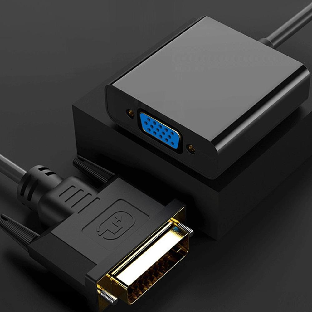 DVI Input DVI-D DVI To VGA Adapter DVI To VGA DVI To VGA Converter  VGA Equipped Monitor