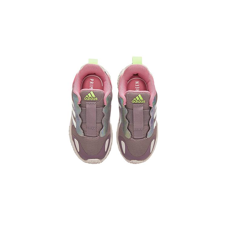 adidas 4Uture Нескользящая, износостойкая, дышащая низкая обувь для малышей Фиолетовый Розовый Белый Младенцы и малыши GZ7833