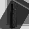 10 Bone Triple Fold Automatic Windproof Color Scheme Handle Triple Fold Men's Umbrella Umbrella