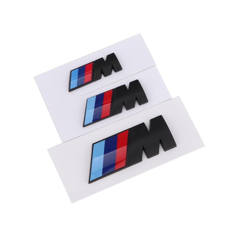 Для BMW M Значок на крыло Значок на крыло Все 1 2 3 4 5 серий Логотип M ABS наклейки, доступны разные размеры.