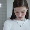 Колье Trimarch 'Искрящееся море' / Белый