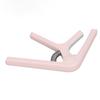 Guitar Capo Sturdy ABS Spring Even Pressure Easy Operation Capo for Acoustic Guitar Ukulele Bass Banjo Mandolin Pink