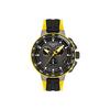 Tissot Часы коллекции Race Кварцевый механизм Мужские часы Часы 43 мм Черный циферблат Корпус из нержавеющей стали T111.417.37.057.00