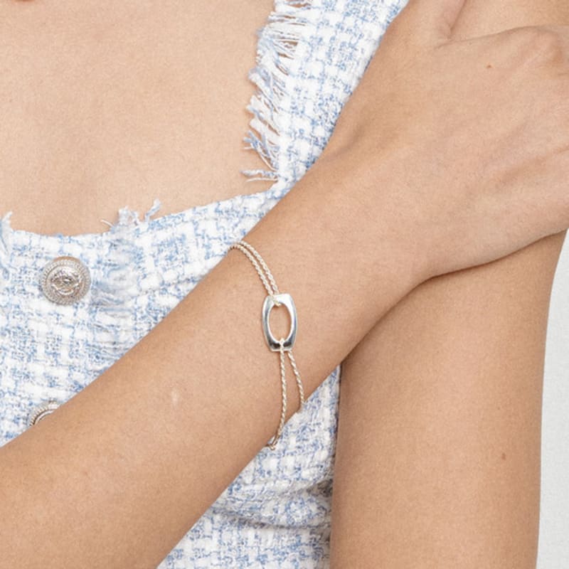 Ahndronico square link bracelet