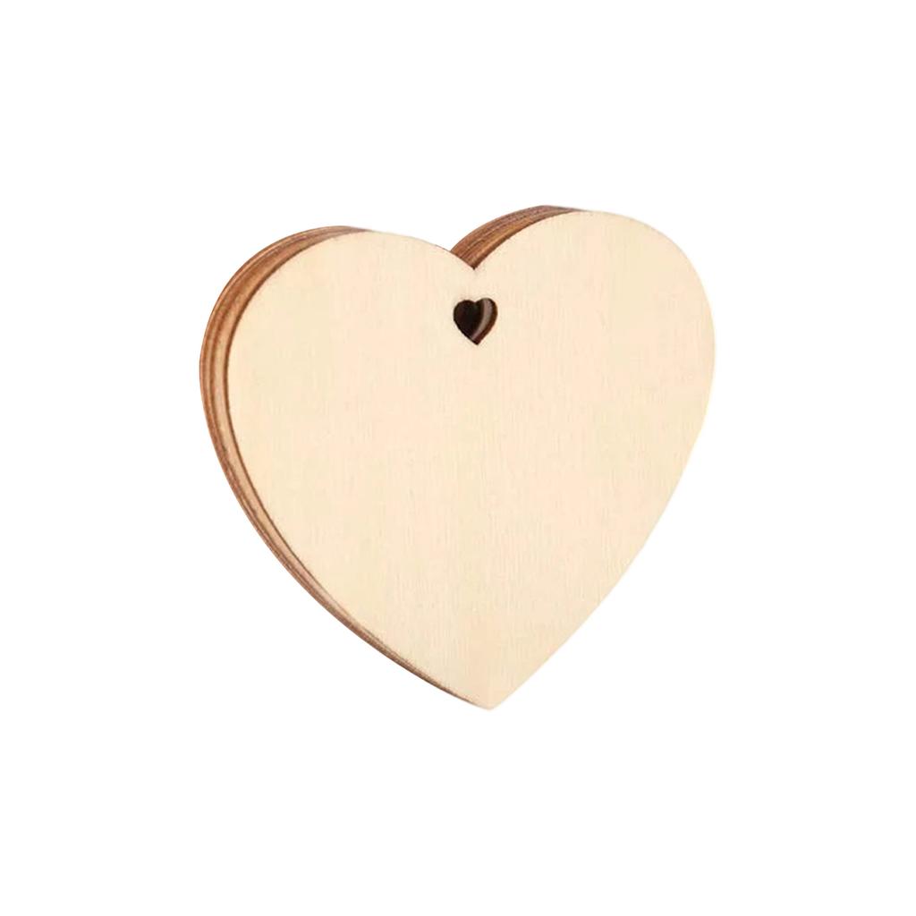 Wooden Ornaments – 10 Pcs Ornament Decoration Kit For The Christmas Tree – Wooden Decorations With Hanging Cords