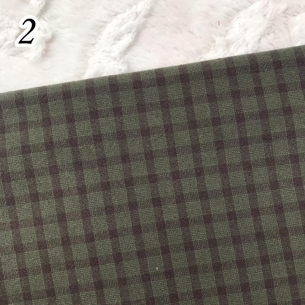 Японская ткань, окрашенная в пряже, для DIY, ручной работы, кукол, пэчворка, квилтинга, 100% хлопок, швейная ткань для шитья одежды для кукол