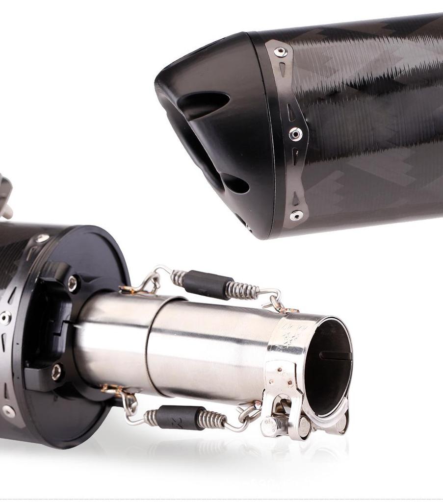Оригинальная центральная труба из углеродного волокна для Yamaha YZF-R6 (2006-2021), Прямая установка на болтах