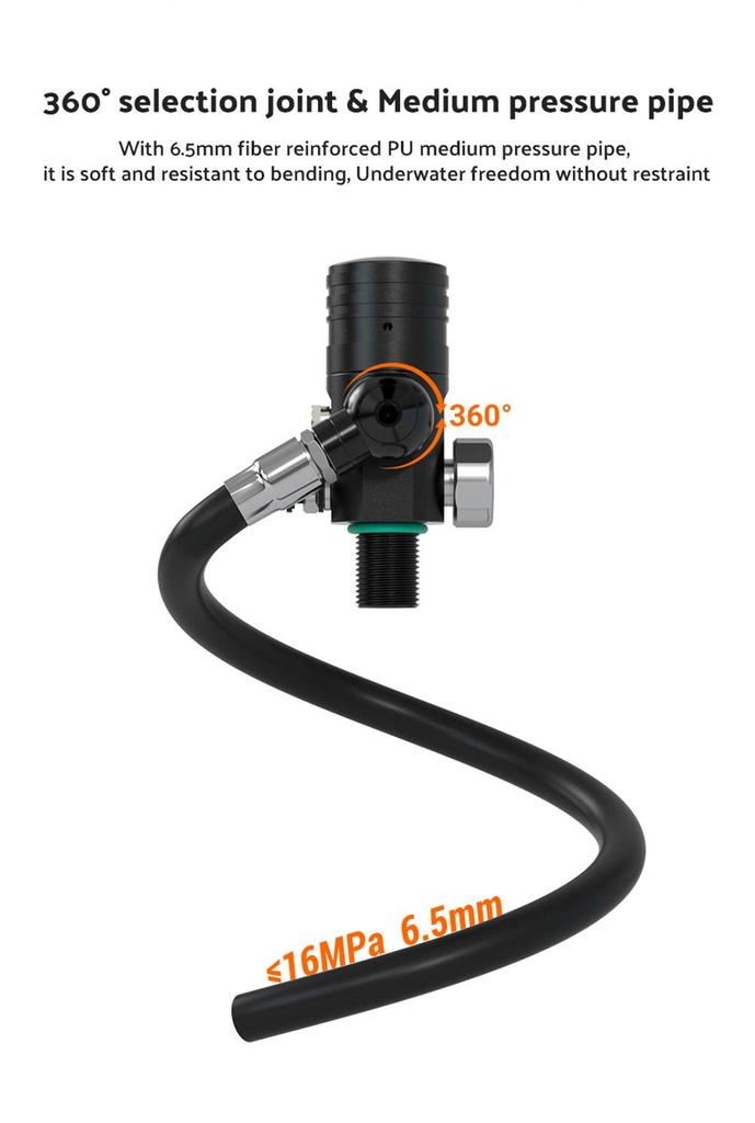 SMACO S400 Plus 1L Mini Scuba Diving Balloon для 15-20 минут использования Time Легкий и портативный комплект для дайвинга - зеленый