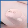 Rechargeable Dual Mode Silent Bluetooth Wireless Mouse for Home, Office, and Gaming