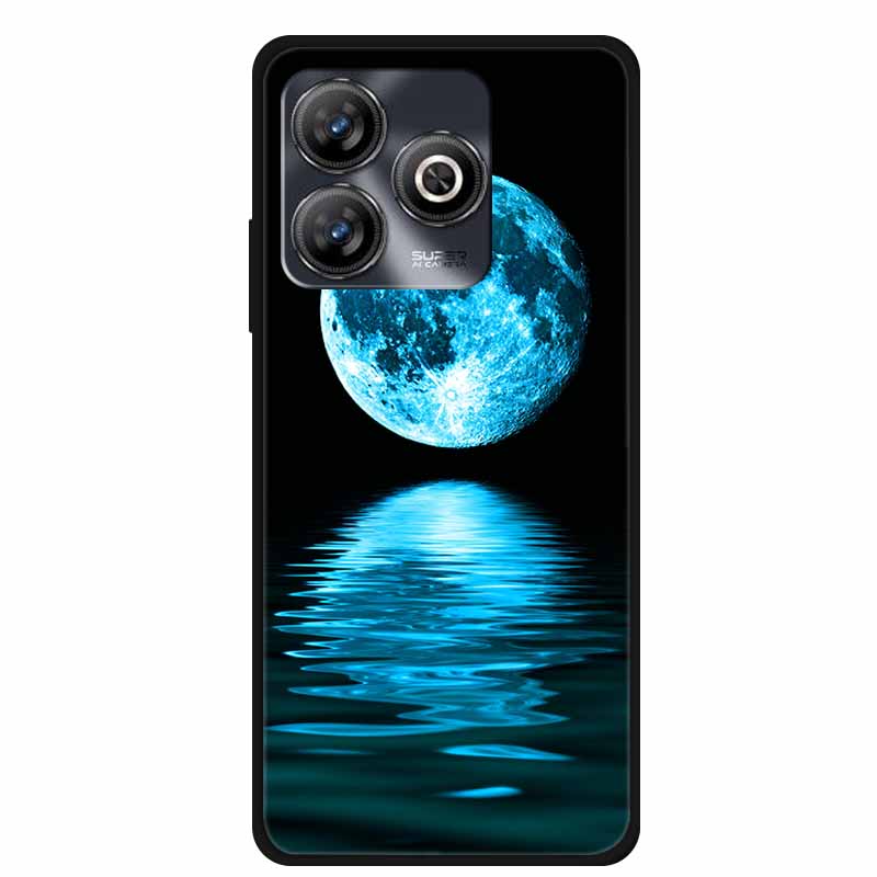Phone Case For ZTE Blade A75 4G Back Cover Case Shockproof Black Silicone Soft Funda For ZTE Blade A75 4G Case A 75 6.6" Coque