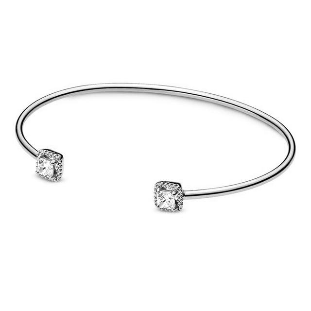 Браслеты из стерлингового серебра, регулируемая цепочка, браслет-подвеска для женщин и мужчин, ювелирный тренд