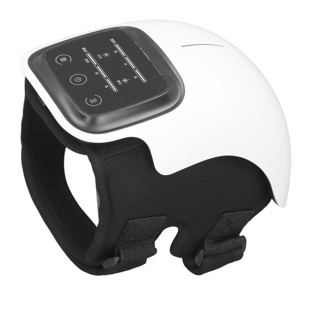 Электрический массажер для колена, компресс, снижение усталости, вибрация, устройство для массажа колена, перезаряжаемый через USB, белый цвет