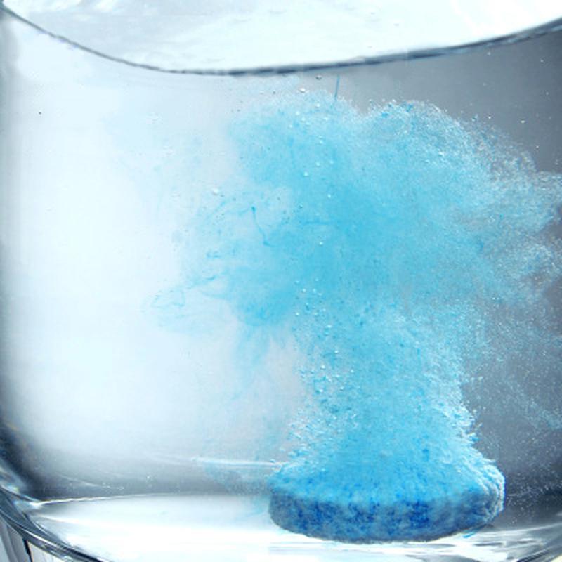 10 шт. Шипучие таблетки для чистки лобового стекла автомобиля Ультра-прозрачный очиститель для домашнего стекла Моющее средство для чистки туалета Концентрат