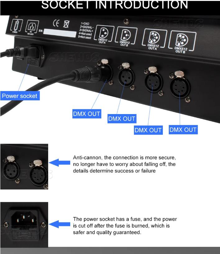 KING KONG 1024 DMX Console With Flight Case DJ Controller Suitable for Moving Head Light Par Light Series Stage Light Equipment