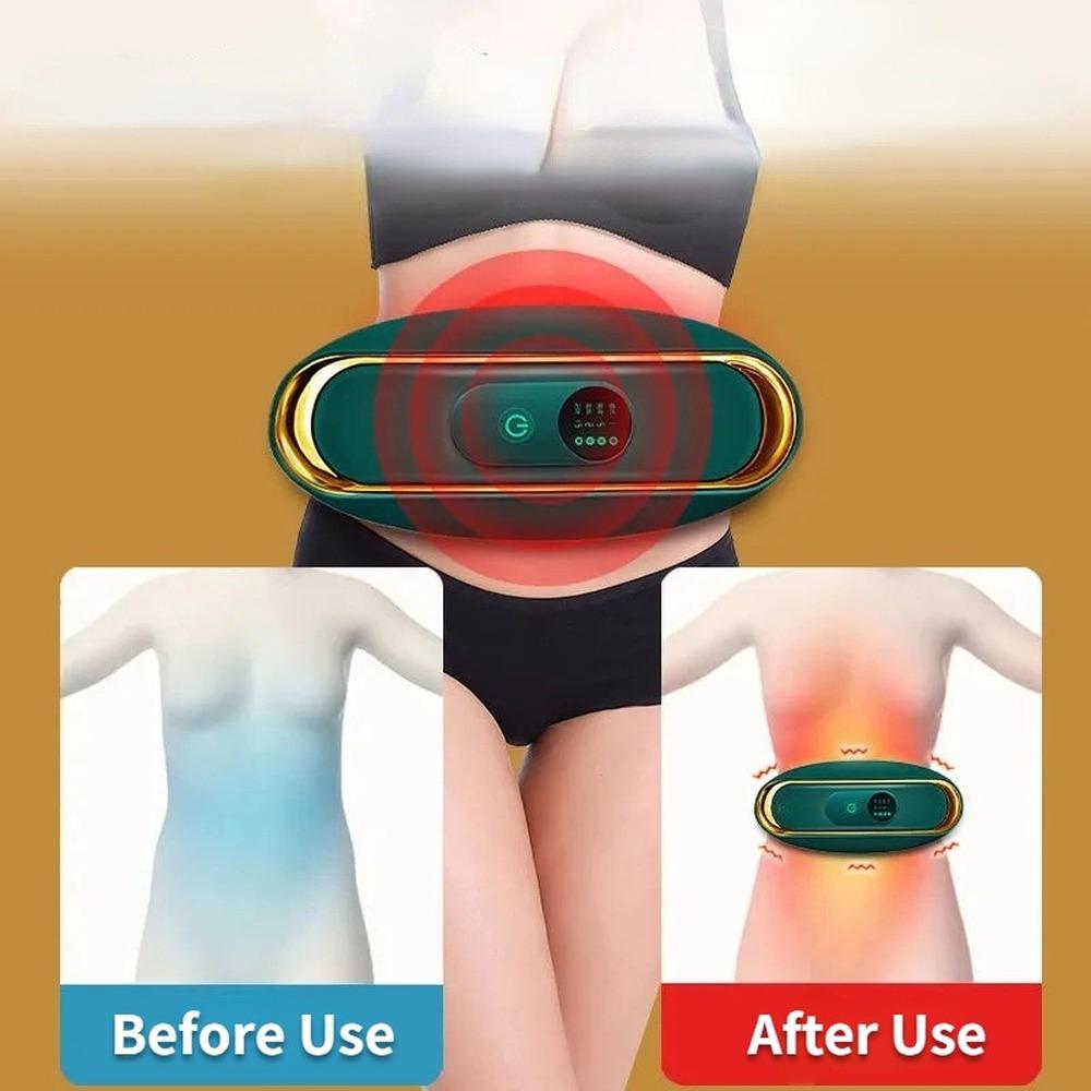 Массажер для похудения тела, электрический массажер, пояс для похудения, массажер для спины, сжигание жира, массаж живота