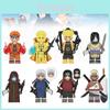 Ninja Building Blocks Toy With Naruto Theme High Quality Abs Plastic Material 4.5cm Height