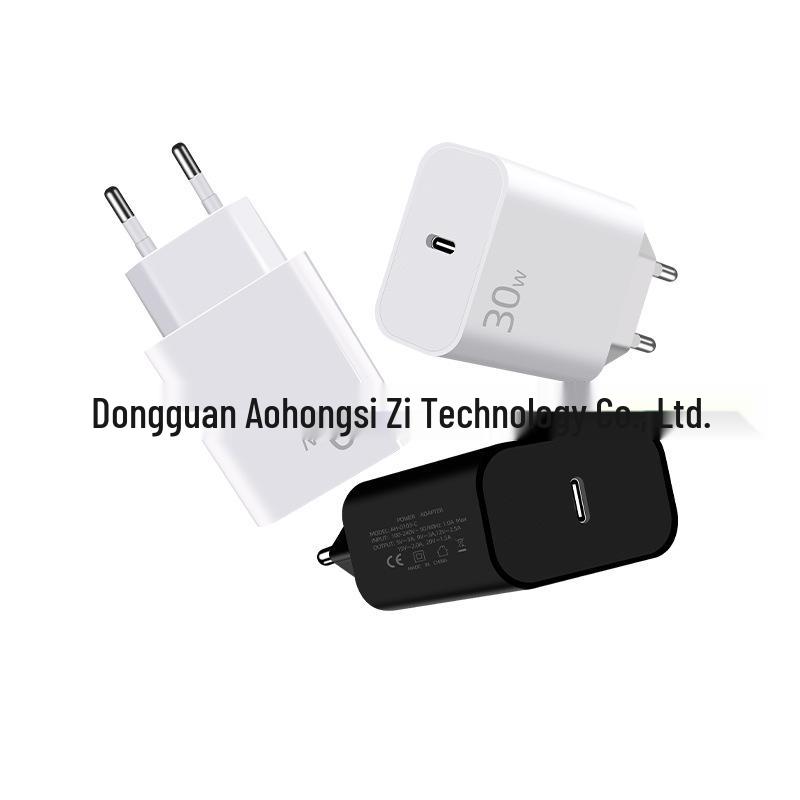 CE Certified PD30W EU Charger for Apple 15 - Fast Charging Mobile Power Adapter