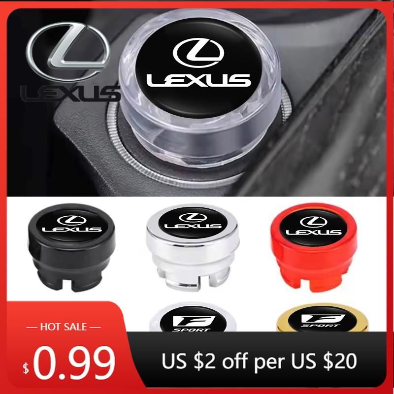 Interior Stickers Car Cigarette Lighter Cover DustProof Decoration Cap For Lexus IS250 IS200 CT200h GS300 LS430 RX450h LX570 IS3 XN0