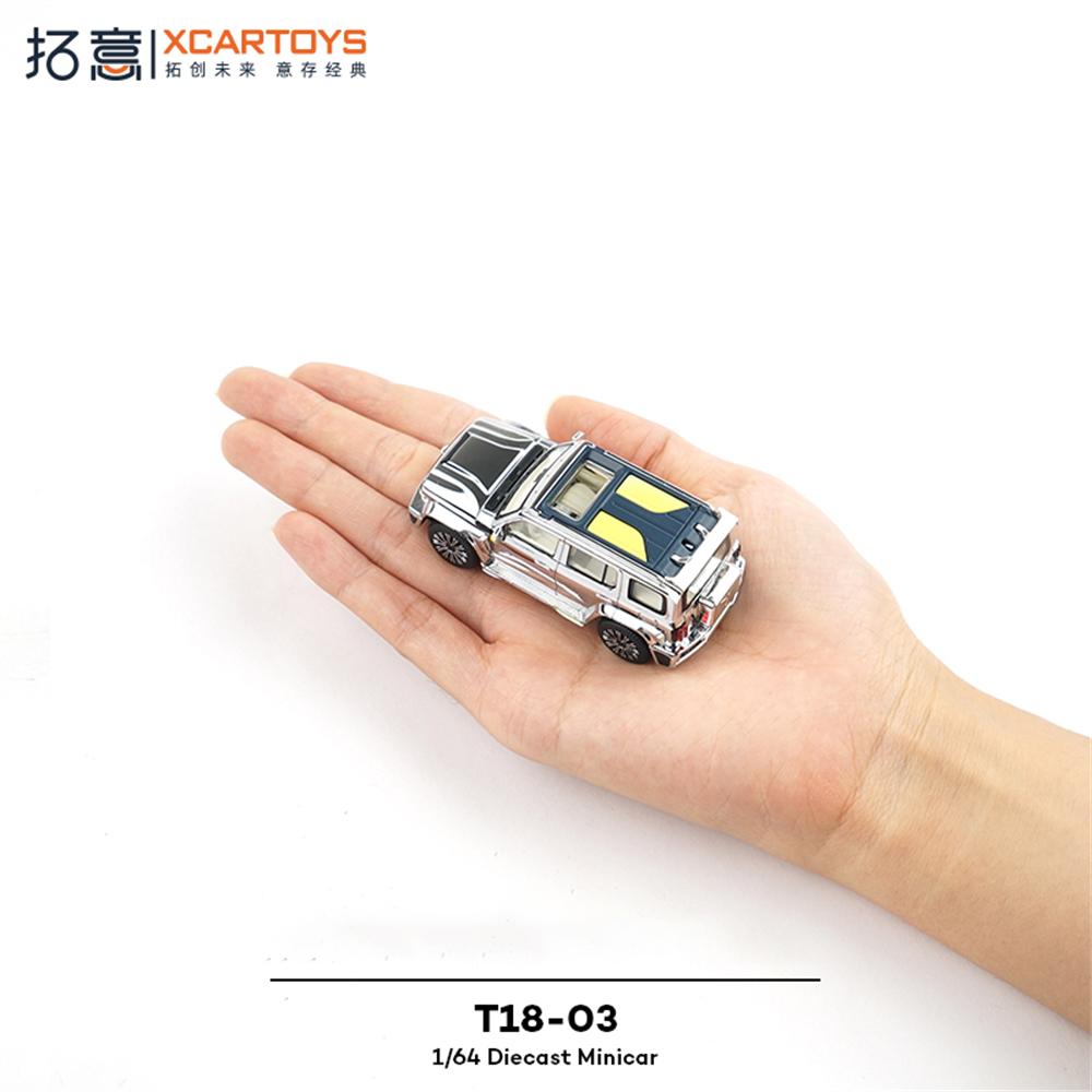 New Xcartoys 1/64 Alloy Simulation Diecast Car Model Jeep SUV Off-Road Collection Ornaments Vehicle Scale Model Toy Gift