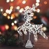 LED Christmas Tree Star Light Topper Battery Operated Treetop Decoration Hanging Xmas Decoration Ornament Topper Christmas Star