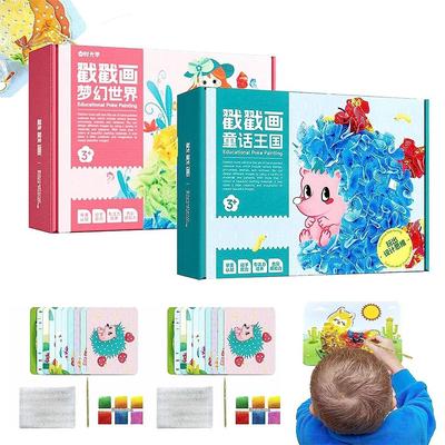 Обучающие головоломки Poke Painting Art Stick 3D Развивающие игрушки Poke Art DIY Игрушки Украшение дома