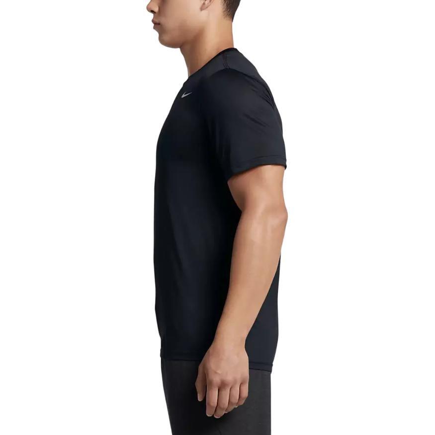 Nike Футболки Мужские Черные С Круглым Вырезом Умеренные 718833-010