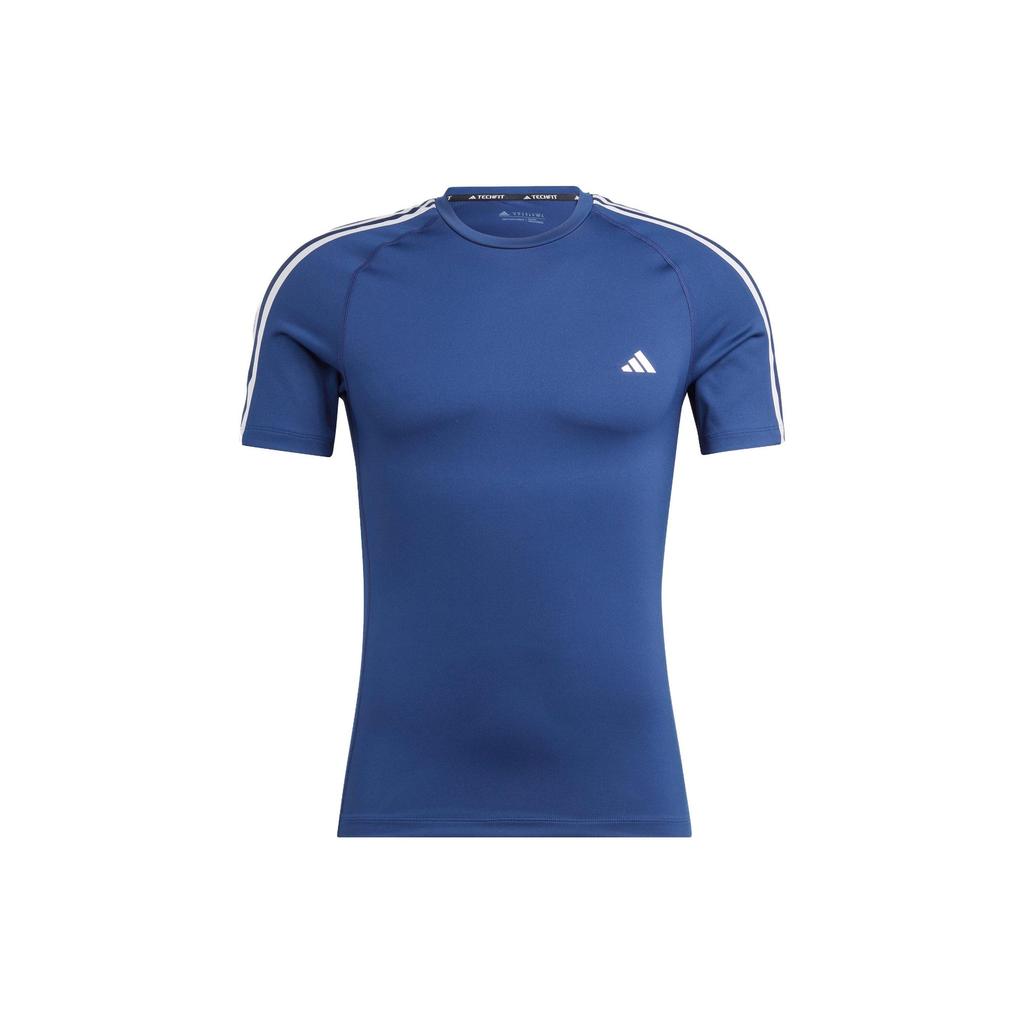 adidas Футболки Мужские Темно-синие С круглым вырезом Умеренные IC2166