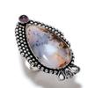 Natural Boulder Opal, Amethyst Gemstone 925 Sterling Silver Ring Size 9 O1z78
