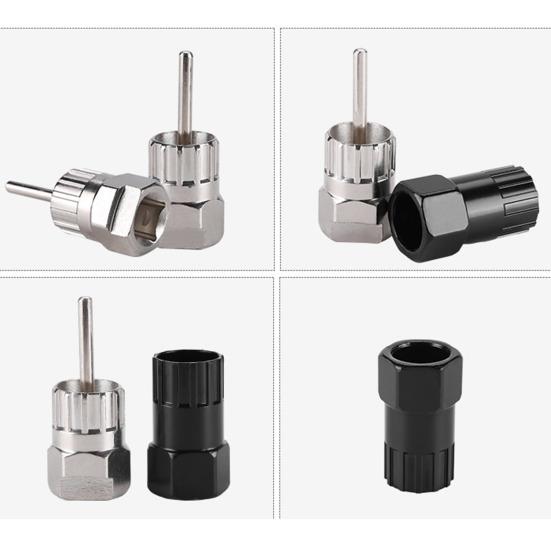 Bicycle Flywheels Remover Bike Freewheel Disassembly Tool Road Mountain Bike Repair Tool for Removing And Installing Flywheels