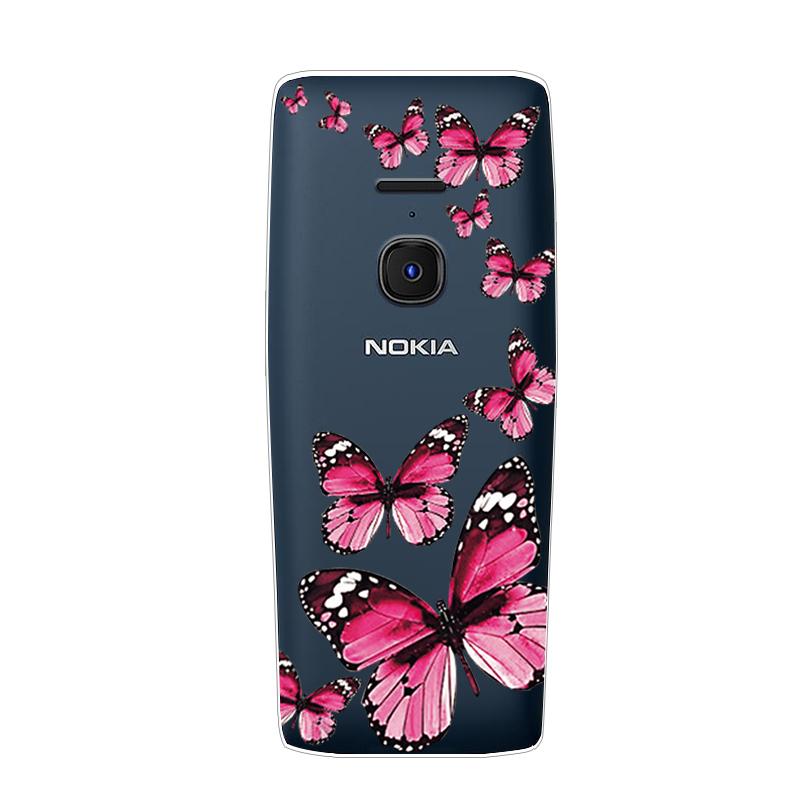 Для Nokia 8210 4G Чехол ТПУ Силиконовый Мягкий Мультяшный Прозрачный Чехол для Nokia8210 4G Обложка TA-1507 TA-1494 TA-1489 Прозрачный Coque