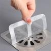 Disposable Self-Adhesive Floor Drain Mesh Sticker Kitchen Bathroom Anti Clogging Hair Filter Sticker Insect Proof Shower Drain Covers Sink Strainer