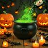 Halloween Decorations Indoor - Witch's Cauldron With Magical Bottles & Fog Maker, Floating Potion DIY, Party Decoration, Halloween Party Decor 50ml