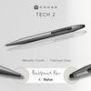 Ручка Cross Composite Pen Tech Two Titanium Grey, обычная импортная продукция NAT0652-14