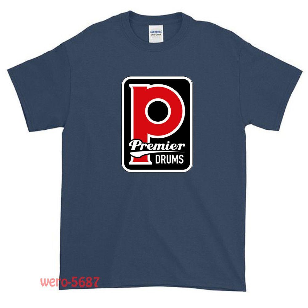 Unisex shirt Cotton Oversize Large Size Premier Percussion Drums Logo Unisex T shirt Size S to XXL Cotton