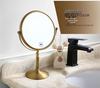 Black Double-Sided Standing Quartz Makeup Mirror for Dressing Table