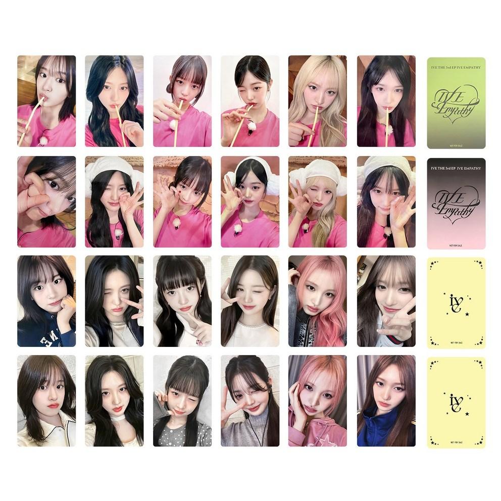 Внутренняя фотокарточка IVE, японская специальная карточка, коллекция товаров для фотокарточек IVE