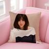 Popular fashion Chinese sexy actress LLiu Yan Cushion Cover Pillow Case Soft Friendly Fabric  Concealed Zipper
