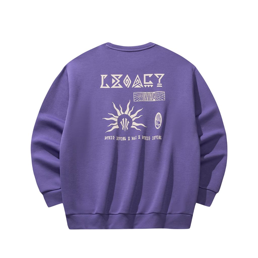 Anta Sweatshirt Unisex Mallow Purple 172611712S-4